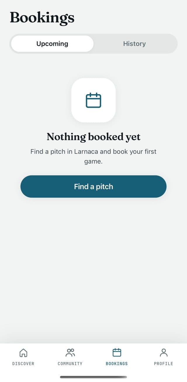 Track — Every booking, past and next, in one place.